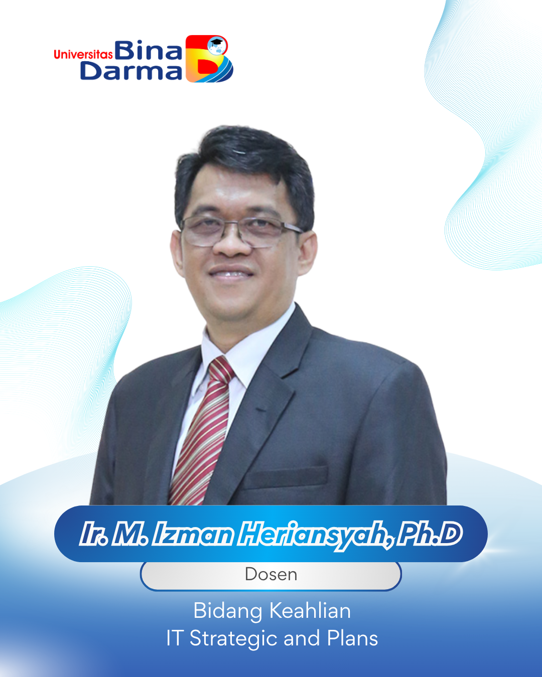 Foto Ir. M. Izman Herdiansyah, ST., MM., Ph.D